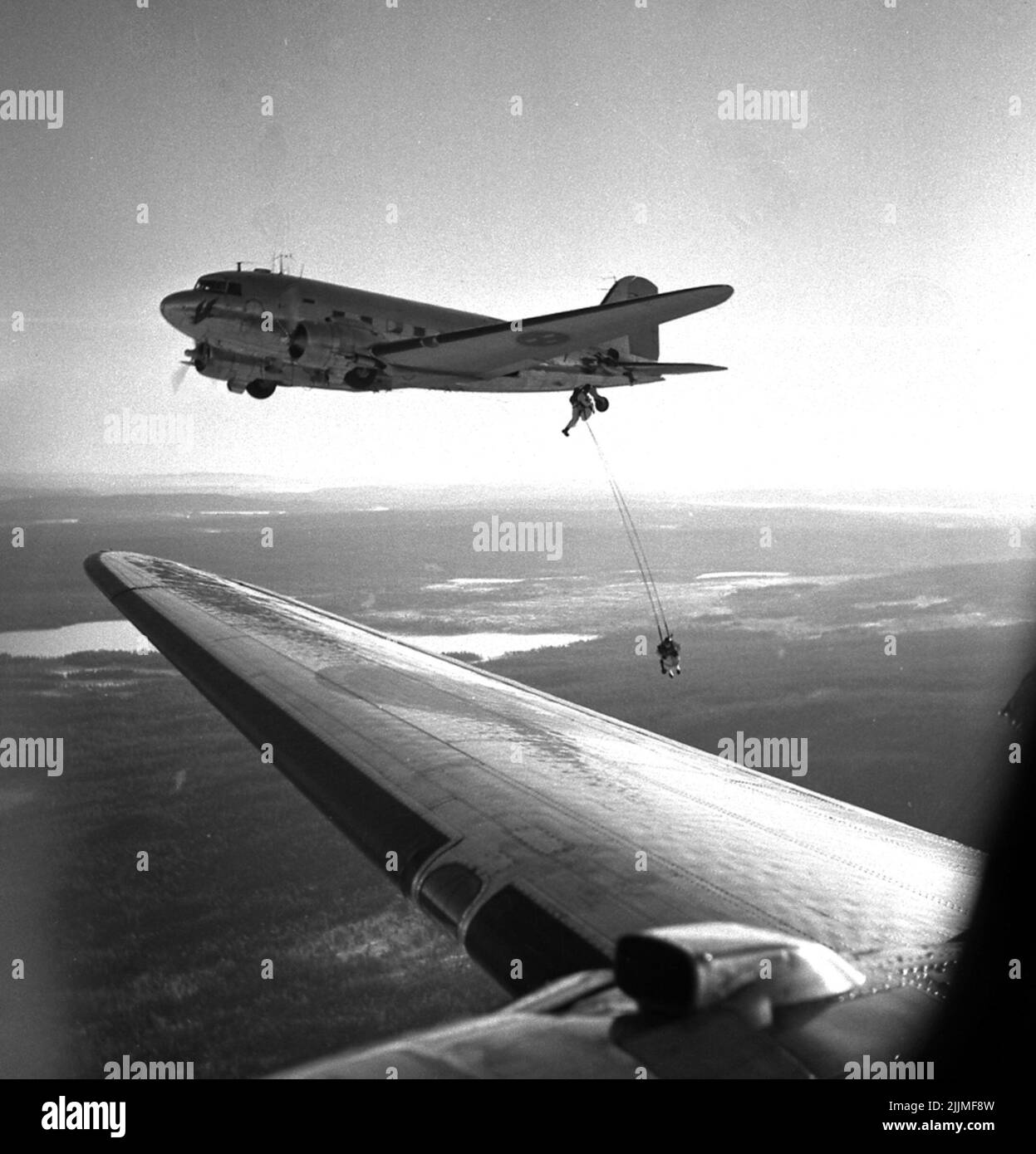 the-paratroopers-in-karlsborg-1958-hopping-stock-photo-alamy