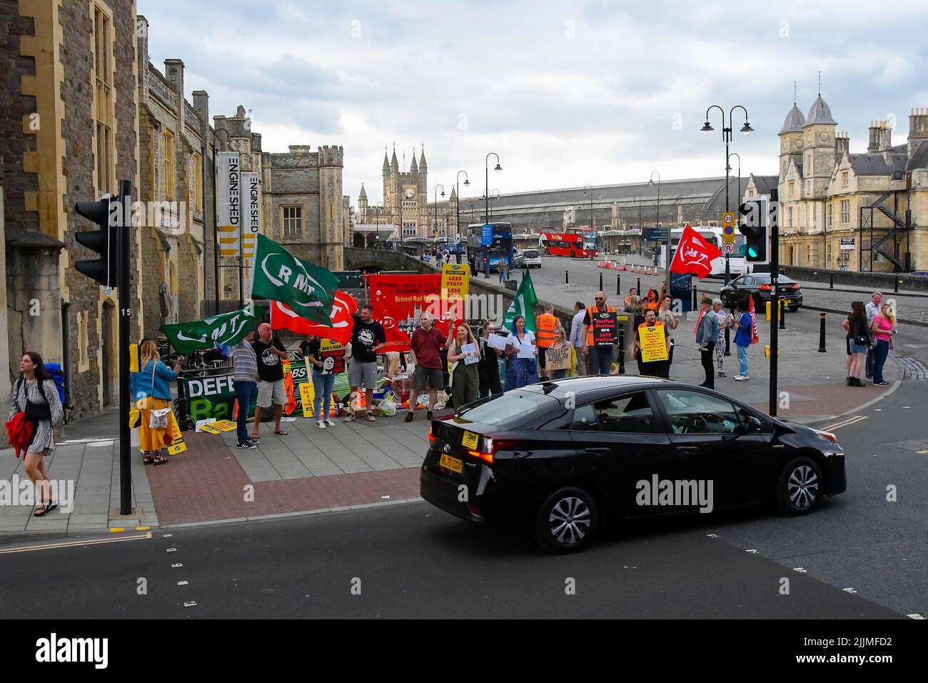 Bristol Temple Meads Station, Bristol, UK. 27th July 2022. An NUT
