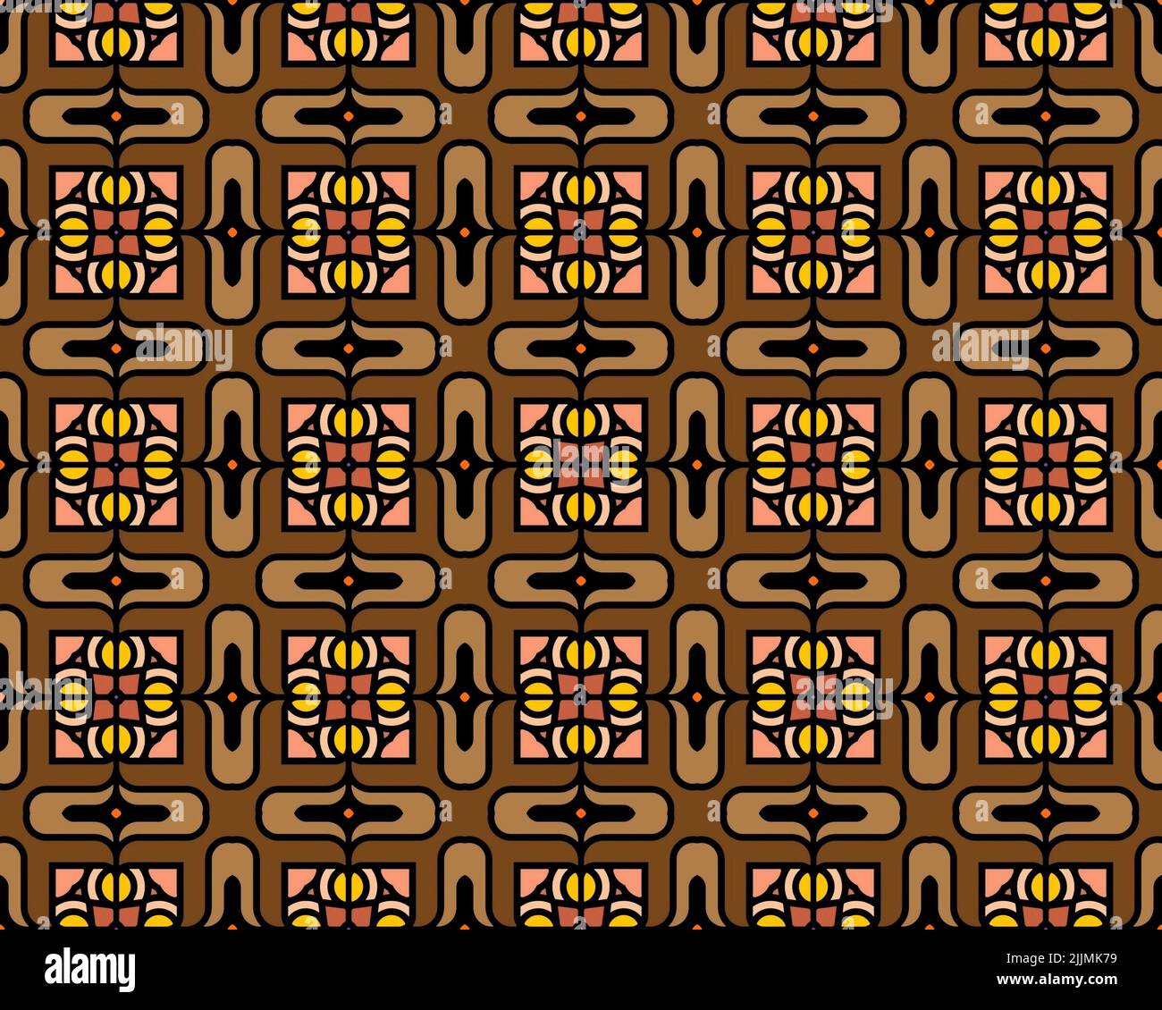 A 3D rendering illustration of a seamless tile pattern Stock Photo - Alamy