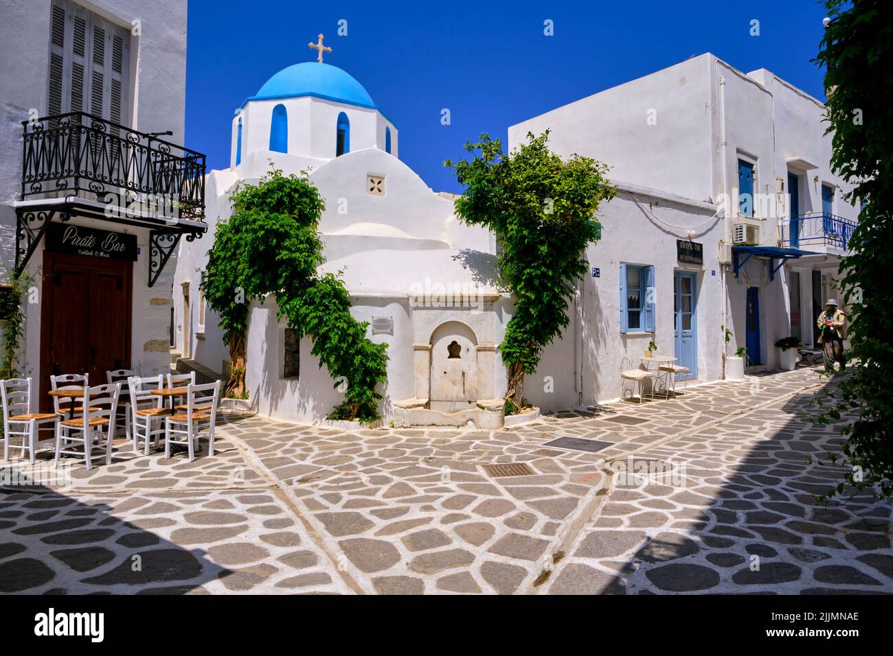Greece, Cyclades, Paros island, Parikia (Hora) Stock Photo