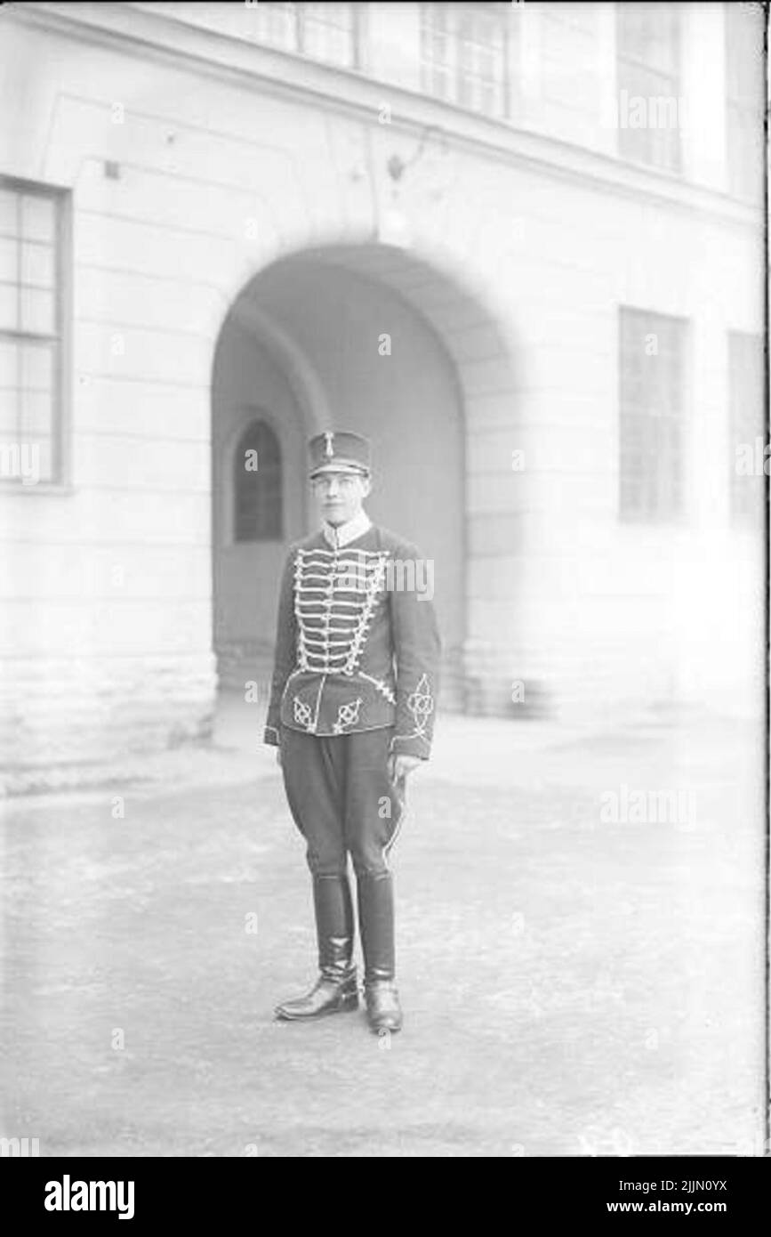 Life House in Uniform m/1895 (m/ä) outside the vault at k 3 Stock Photo