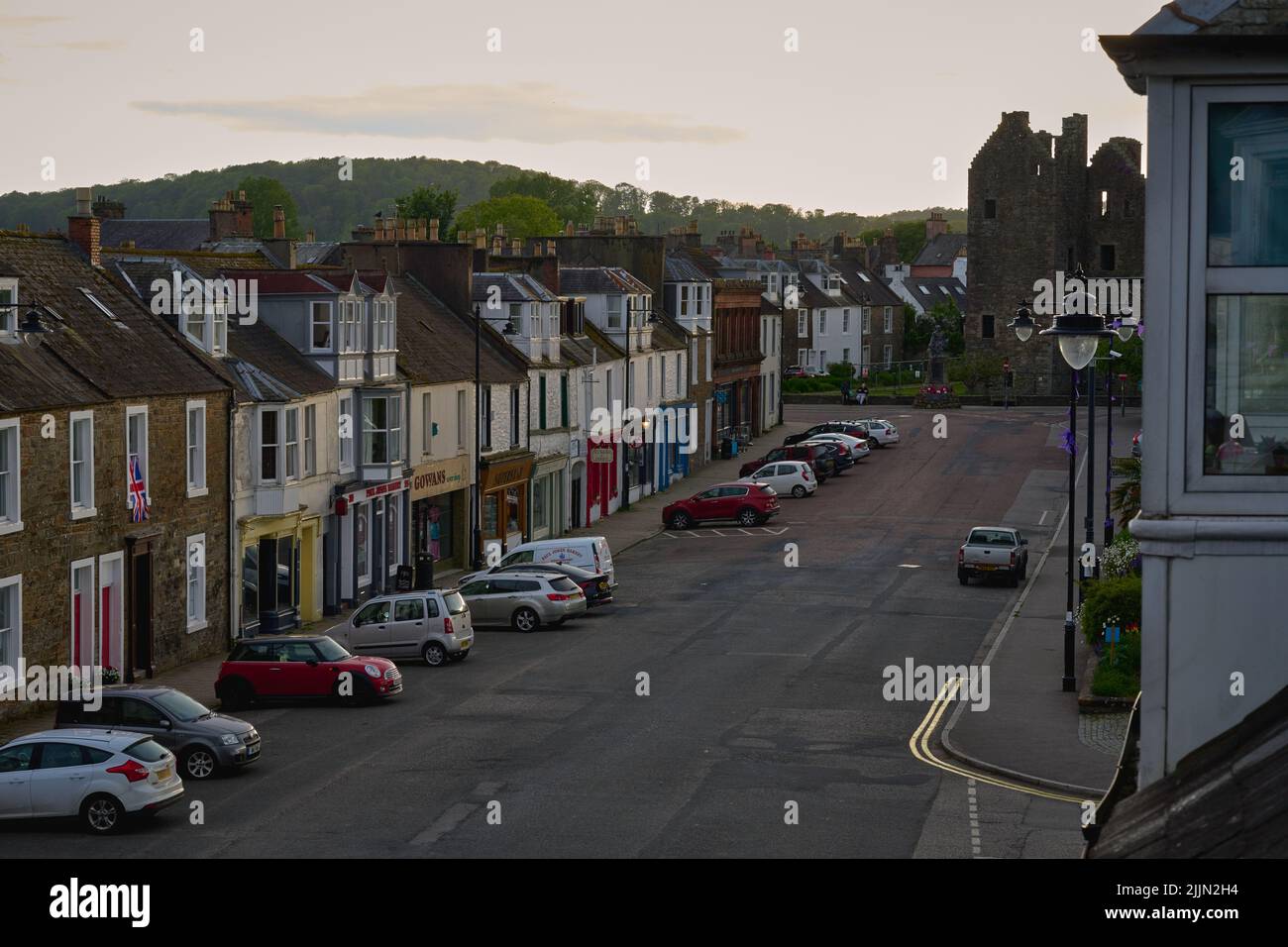 St Cuthbert Street, Kirkcudbright Stock Photo Alamy