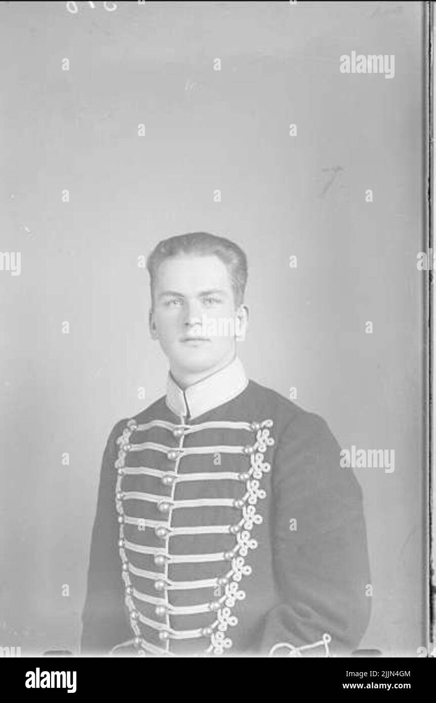 Livhusar i uniform m/1895 (m/ä) Stock Photo