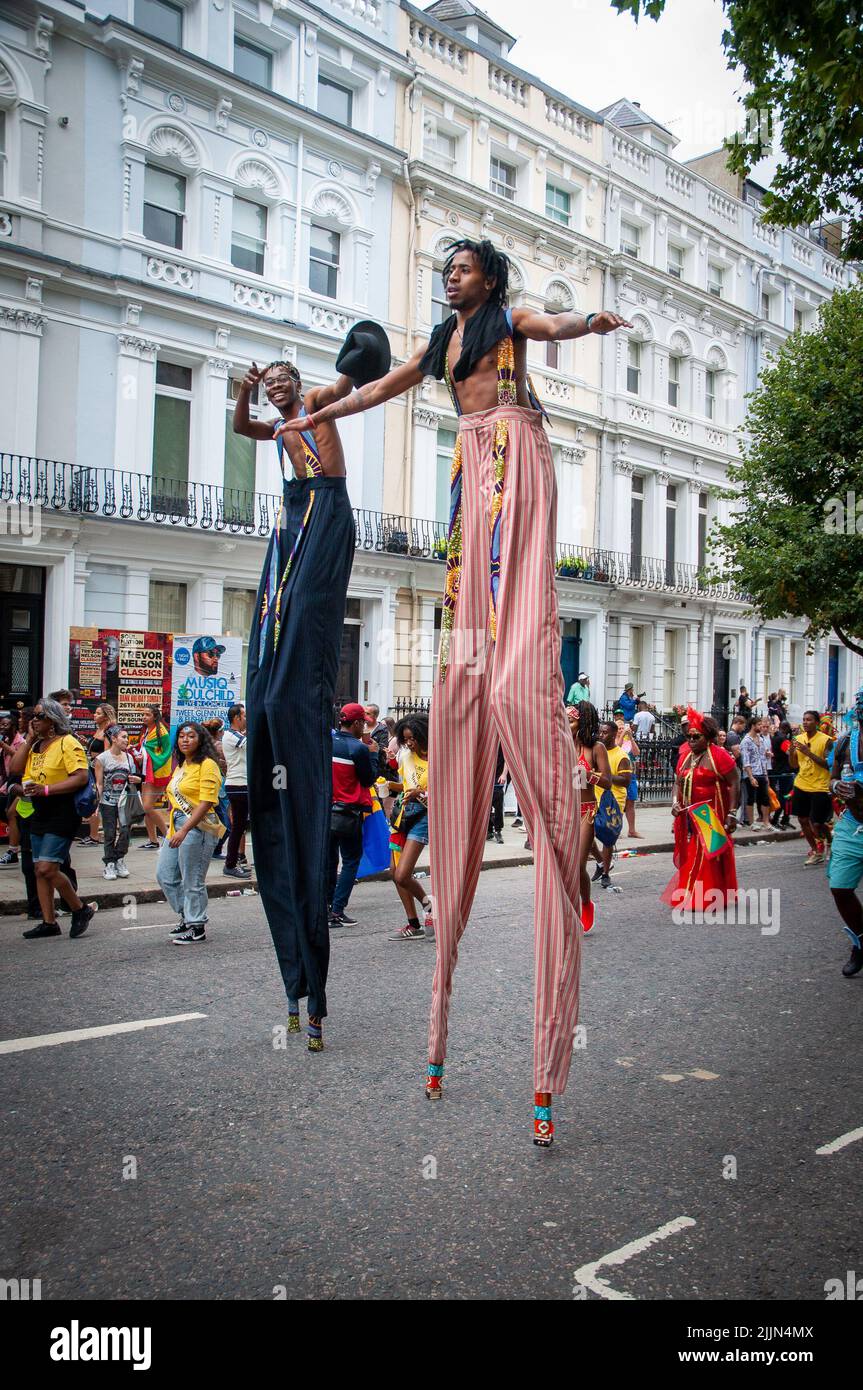 Beautiful men notting hill carnival hi-res stock photography and images ...