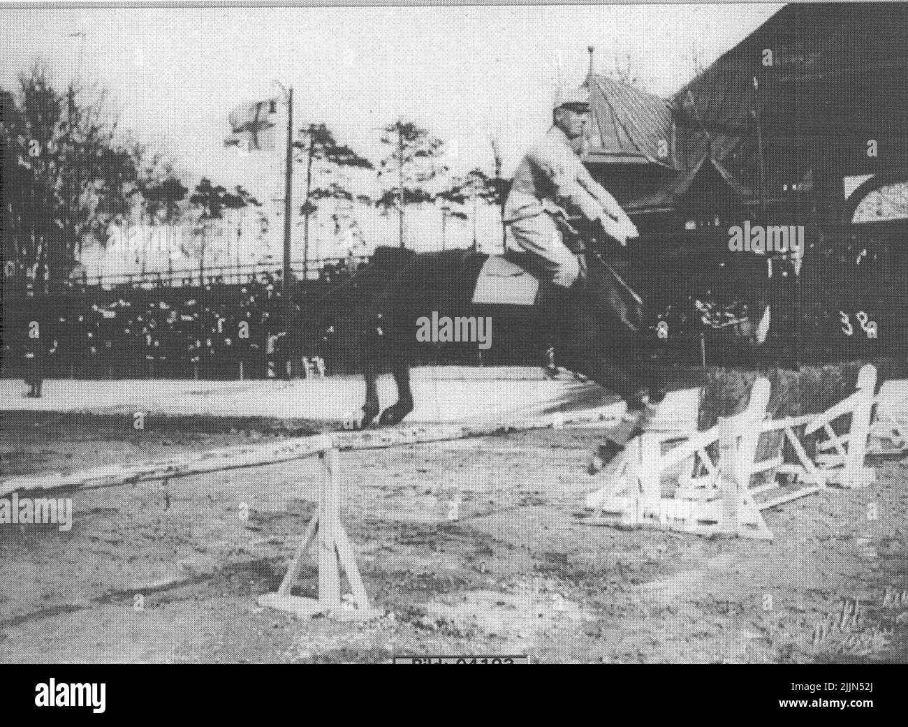 K3. Price jumping at Stadion 1920. Stock Photo