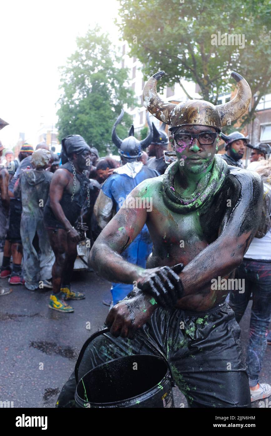 Tar men notting hill carnival hi-res stock photography and images - Alamy