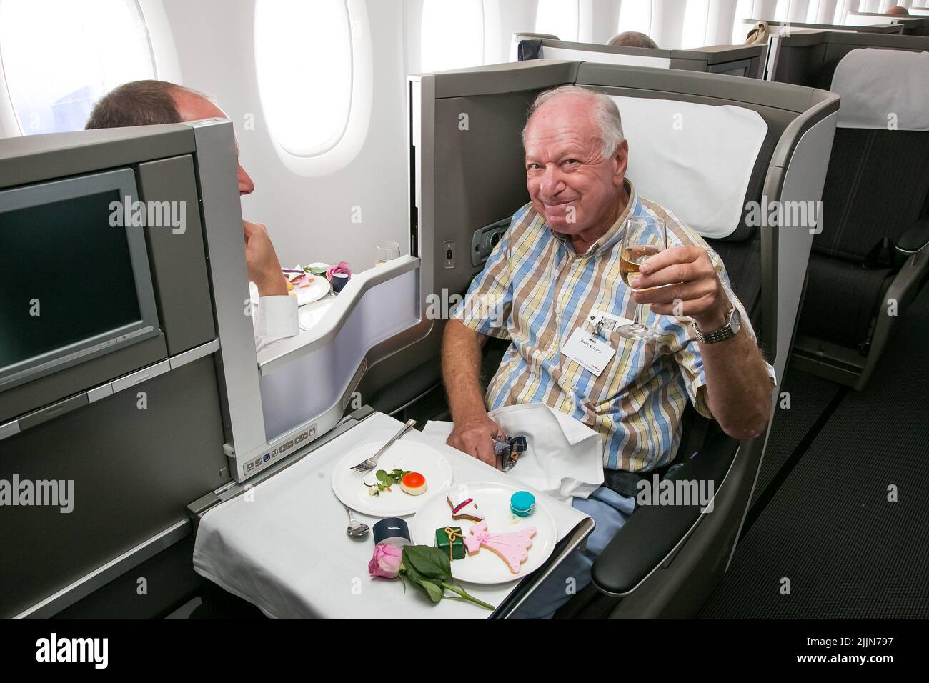 British airways business class hi-res stock photography and images - Alamy