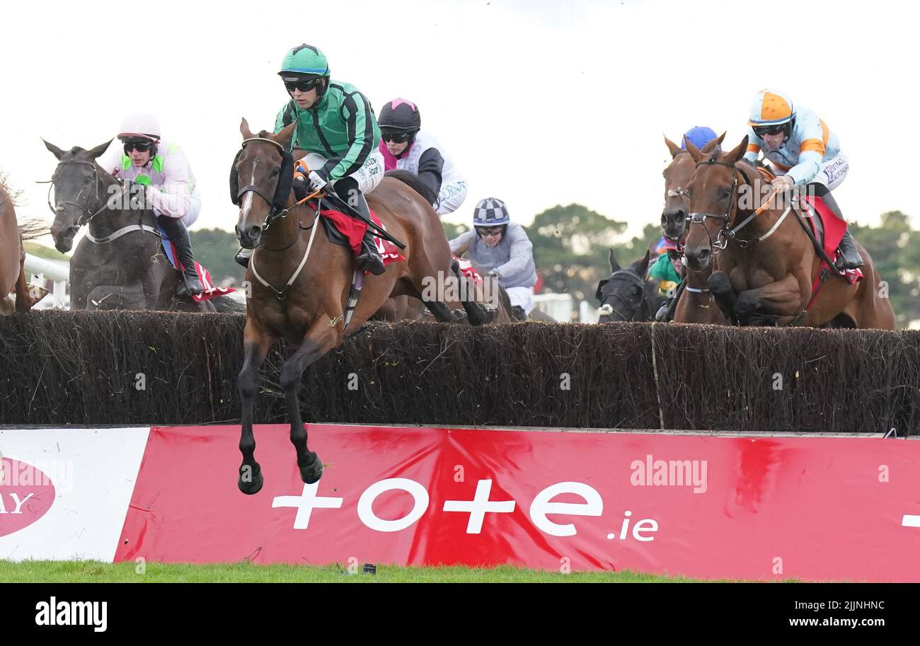 Hewick ridden by Jordan Gainsford on the way to winning The Tote Galway Plate during day three of the Galway Races Summer Festival 2022 at Galway Racecourse in County Galway, Ireland. Picture date: Wednesday July 27, 2022. Stock Photo