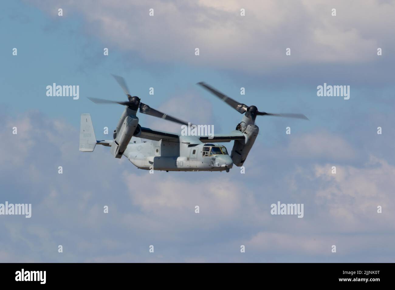 The U.S Marines Osprey Demo at Orlando Air Show 2021 at Sanford Airport