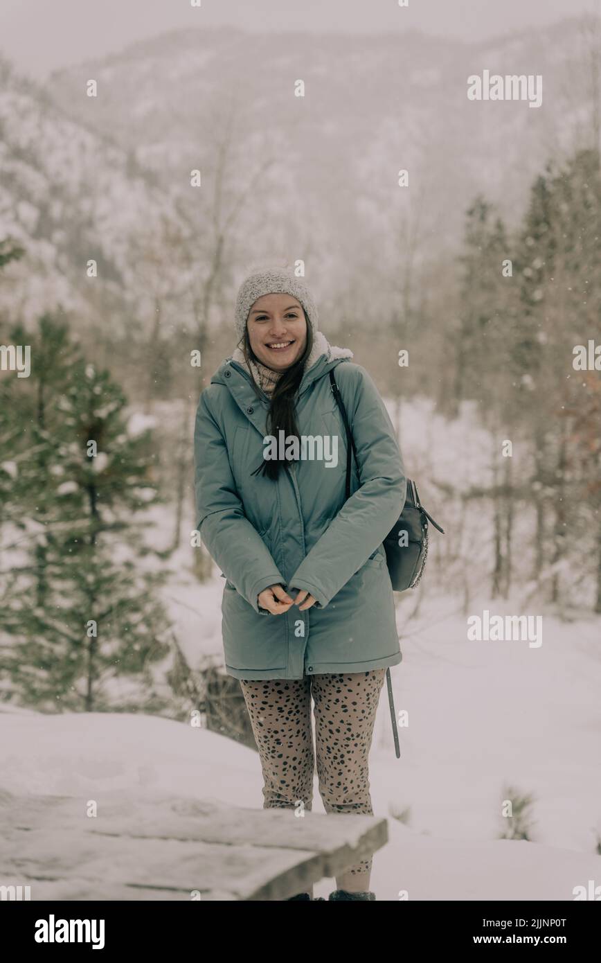 Happy caucasian woman hi-res stock photography and images - Alamy