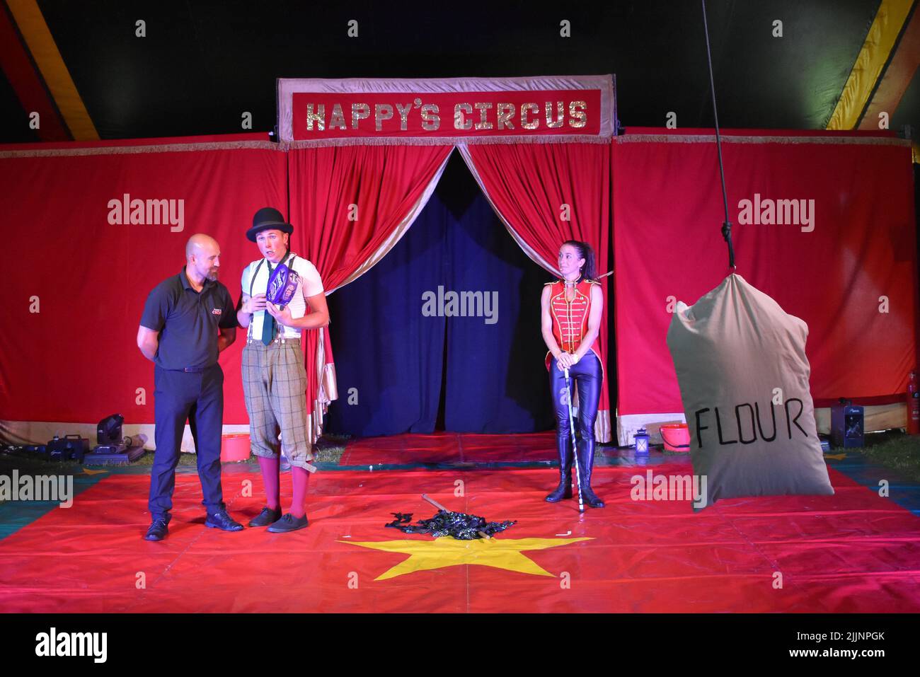 Circus Tent From Day 2 Of Victorious Festival 2021 (Saturday 28th August 2021 Stock Photo Alamy