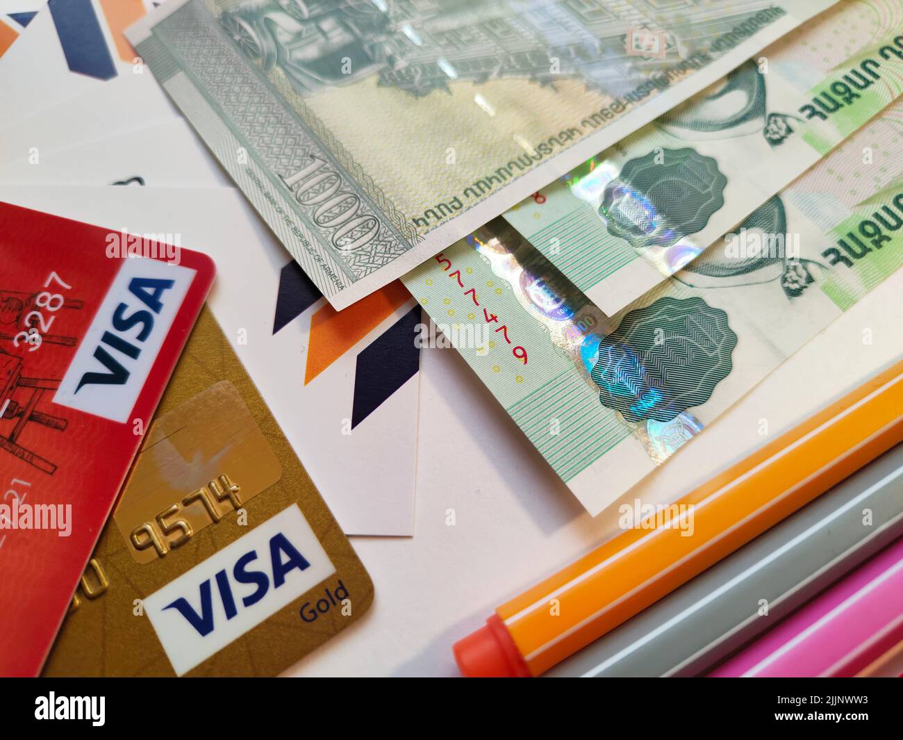 Different credit cards hi-res stock photography and images - Alamy