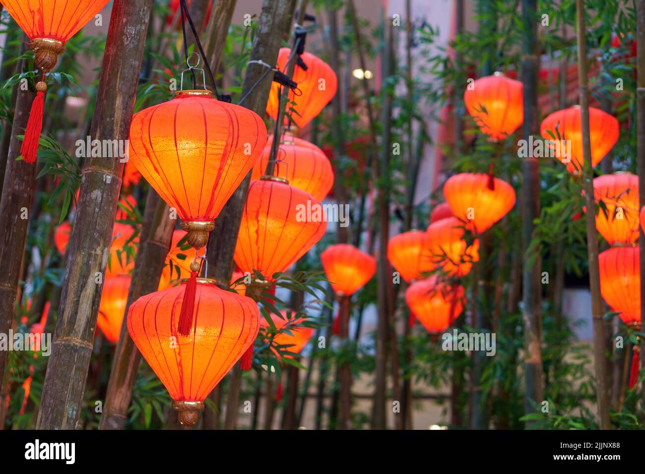 Bamboo decoration hires stock photography and images Alamy