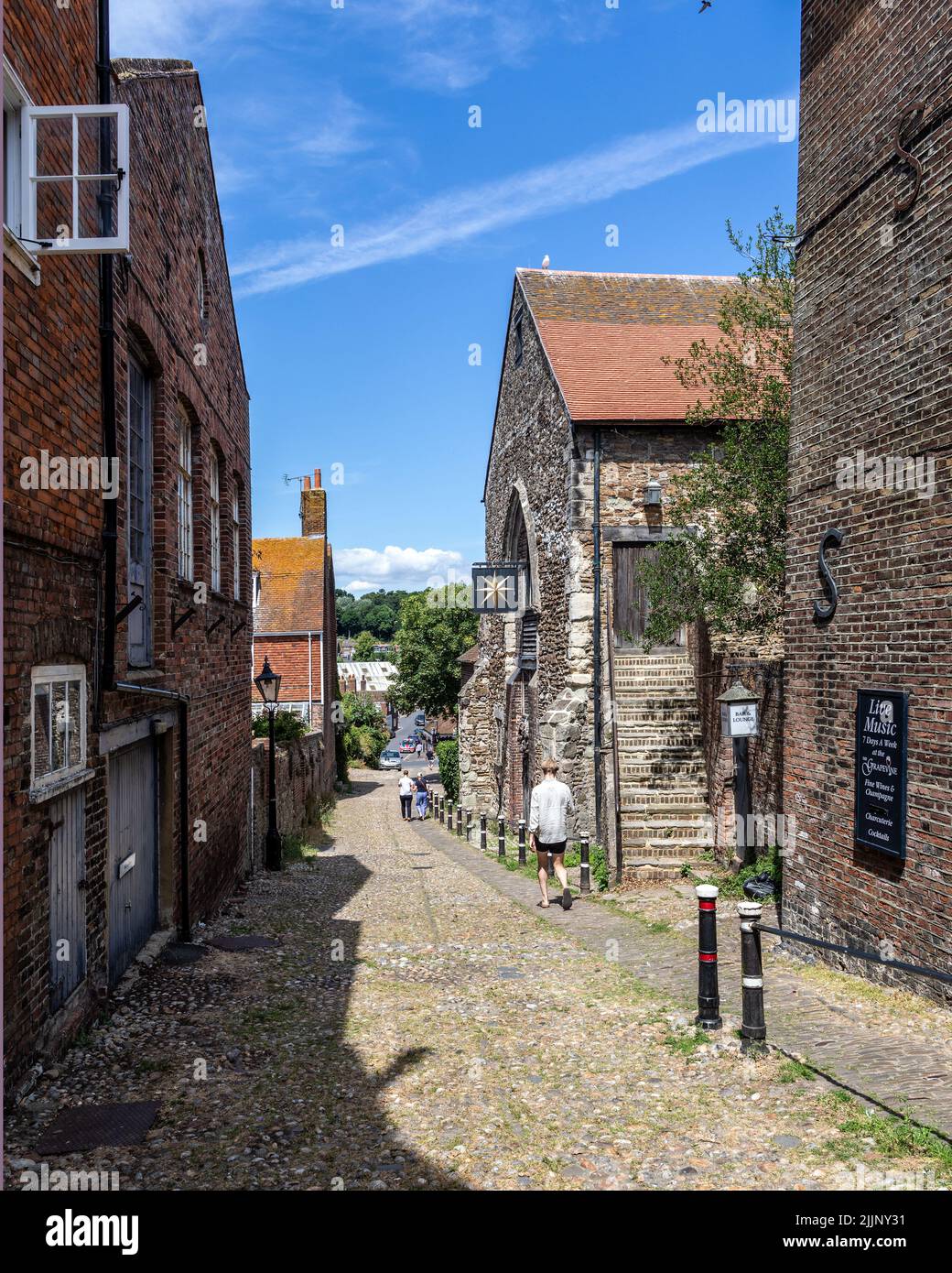 Medieval Architecture In Rye UK Stock Photo