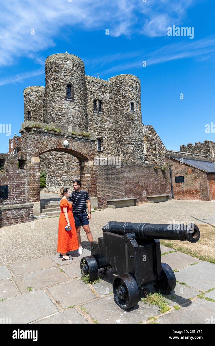 Rye Castle and Ypres Tower East Sussex Stock Photo