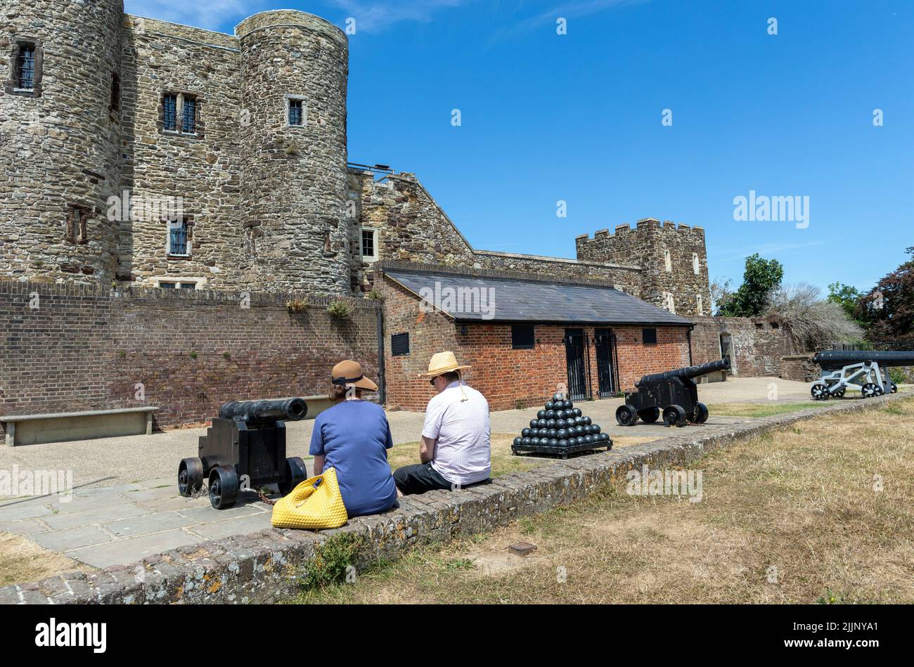 Rye Castle and Ypres Tower East Sussex Stock Photo