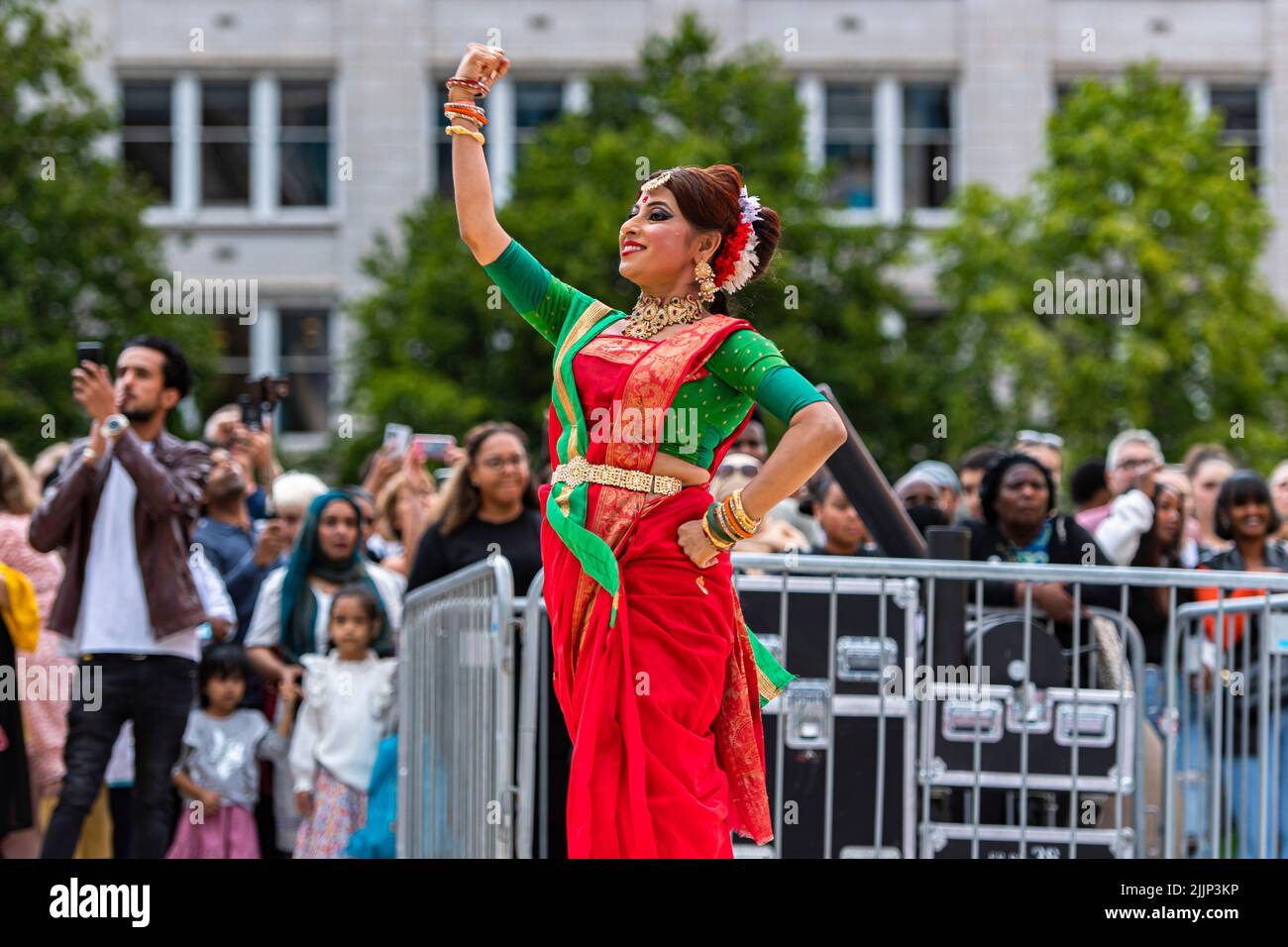 BIRMINGHAM, UNITED KINGDOM. 27th Jul, 2022. Variety artists perform