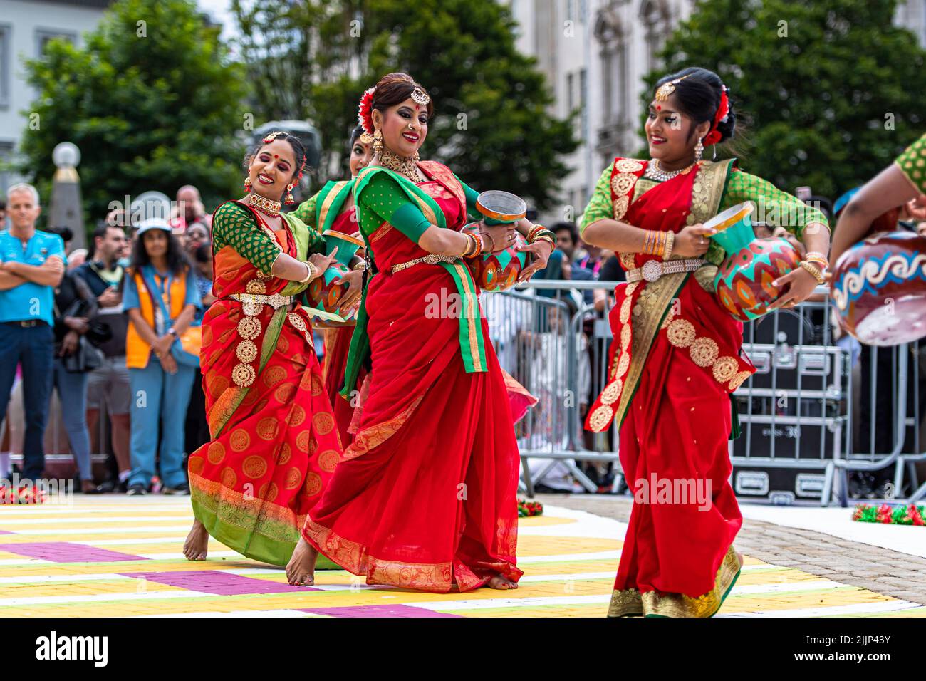 BIRMINGHAM, UNITED KINGDOM. 27th Jul, 2022. Variety artists perform