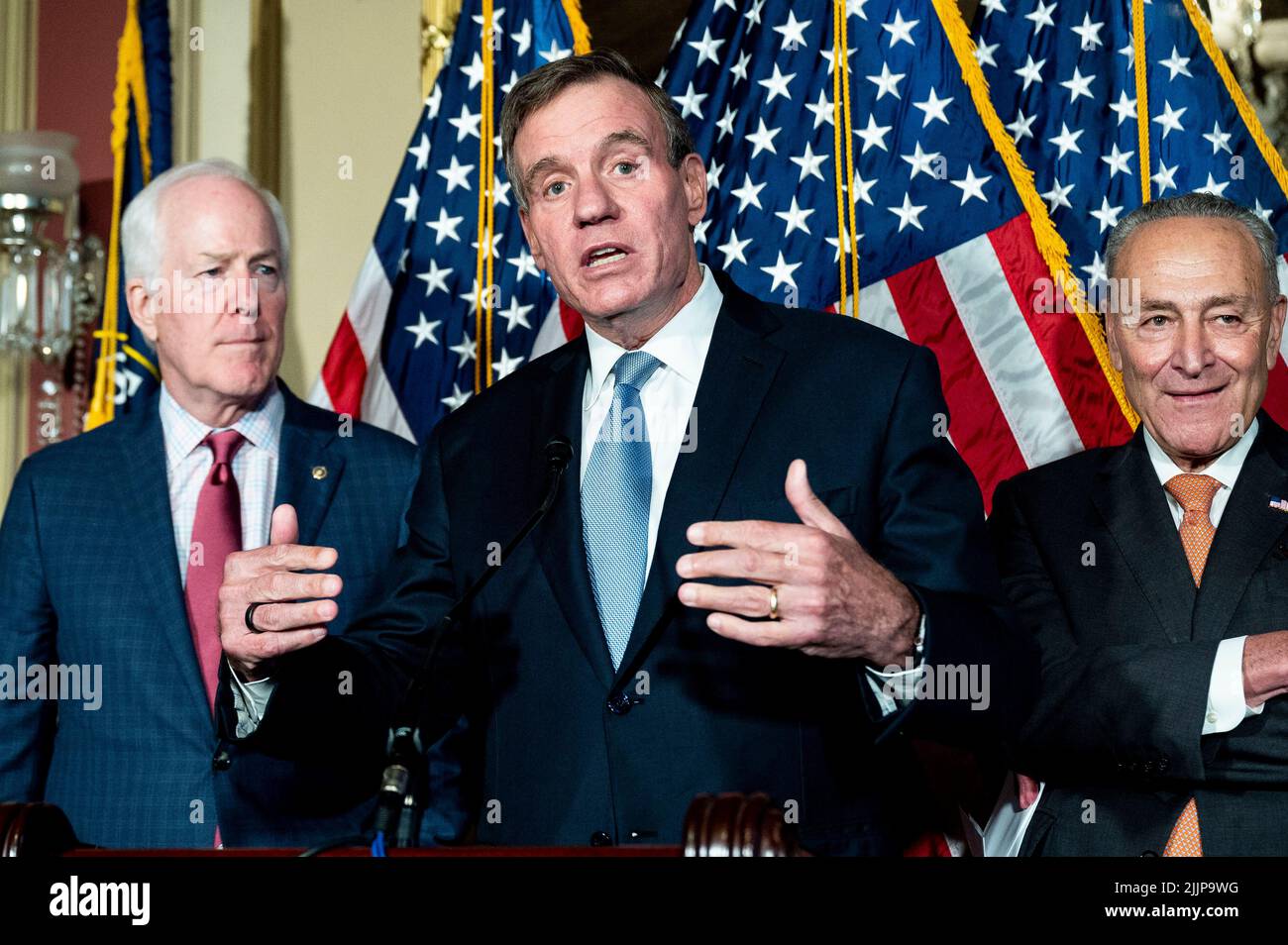 July 27, 2022, Washington, District of Columbia, United States U.S. Senator MARK WARNER (DVA