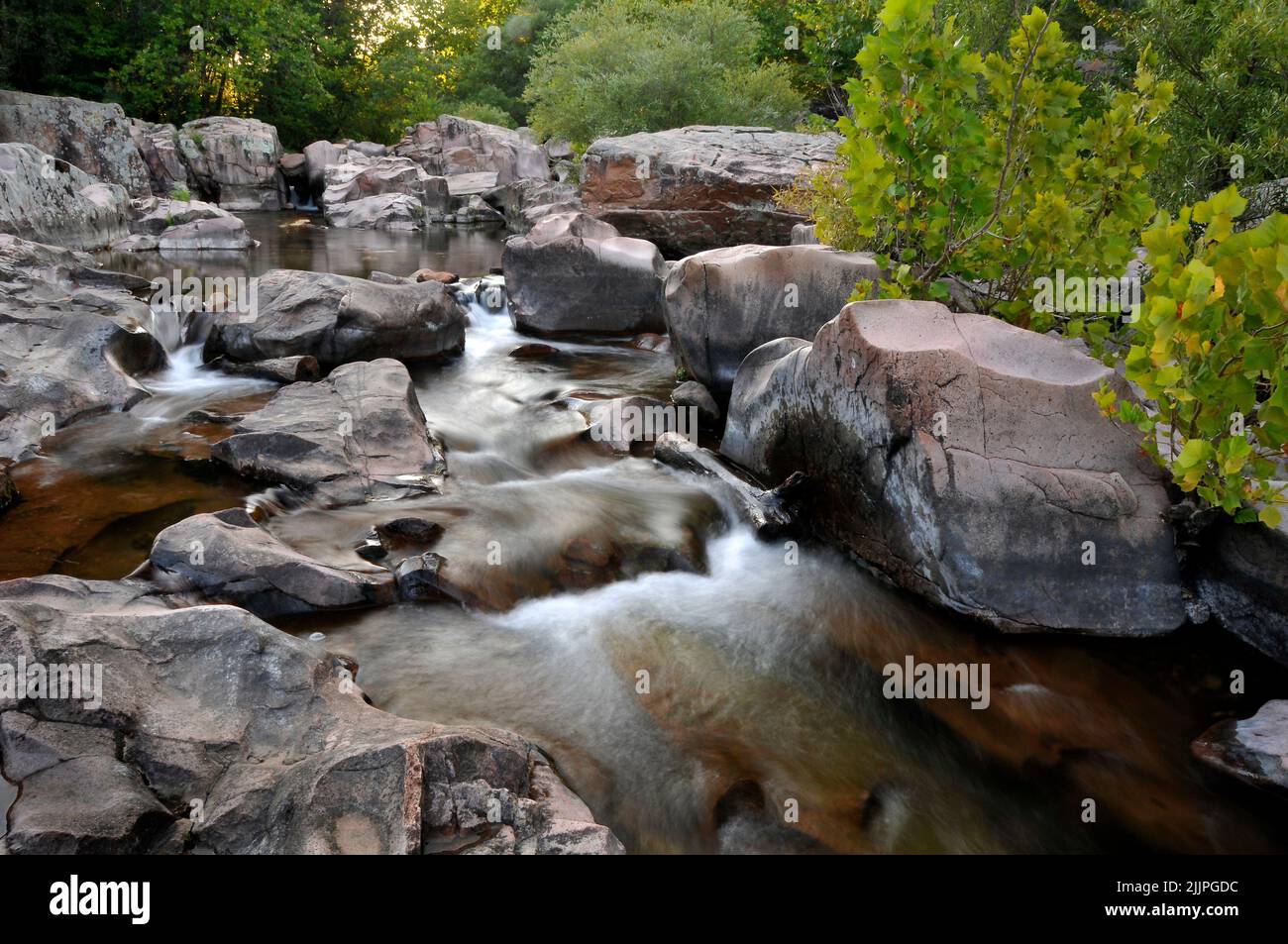 The Castor River at Amidon Memorial Conservation Area near
