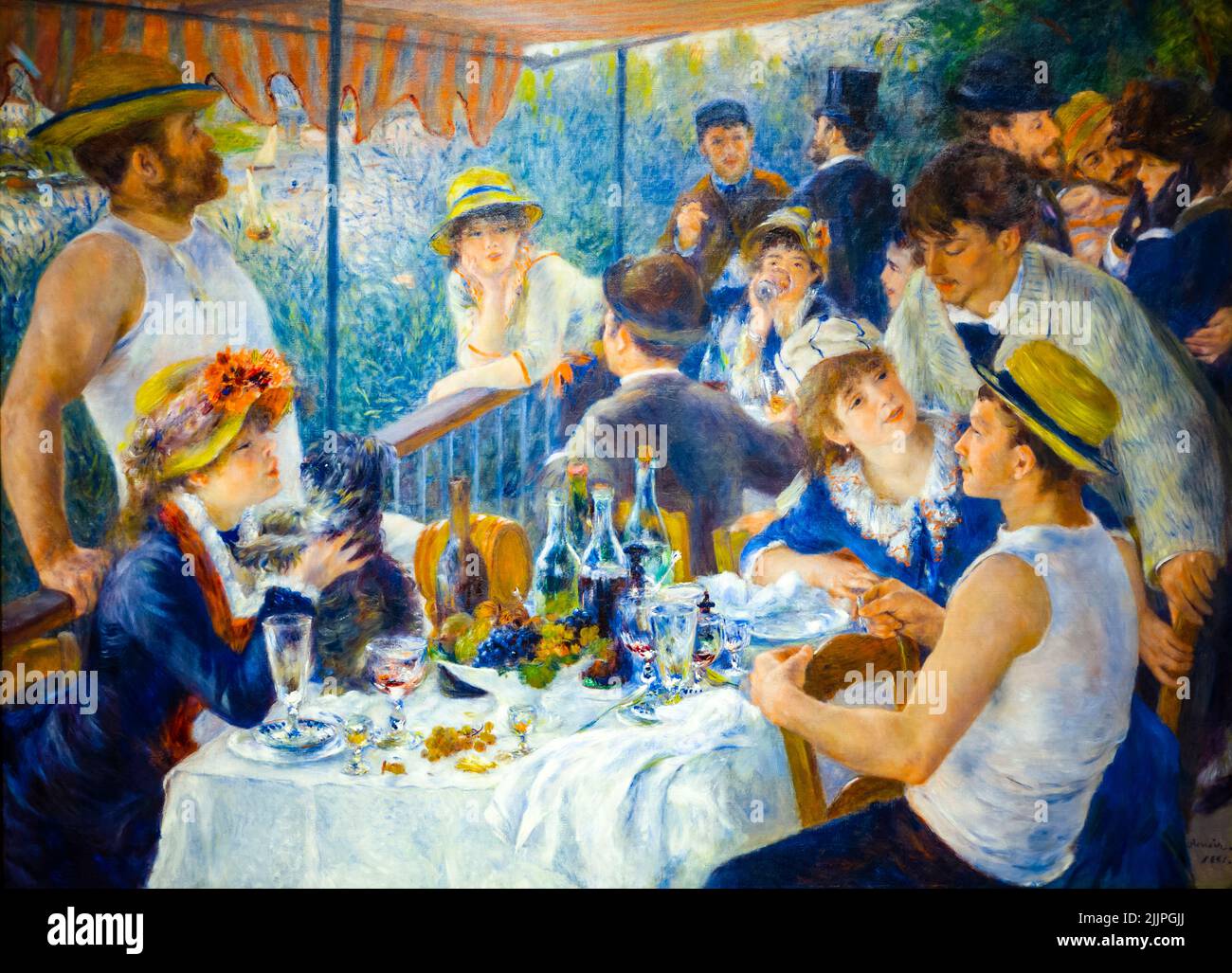 PIERREAUGUSTE RENOIR (18411919) LUNCHEON OF THE BOATING PARTY (18801881) THE PHILLIPS