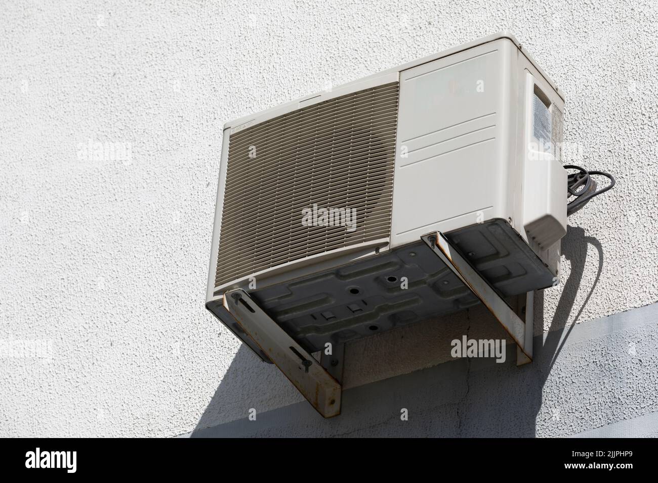 outdoor air conditioning unit outside the building Stock Photo Alamy