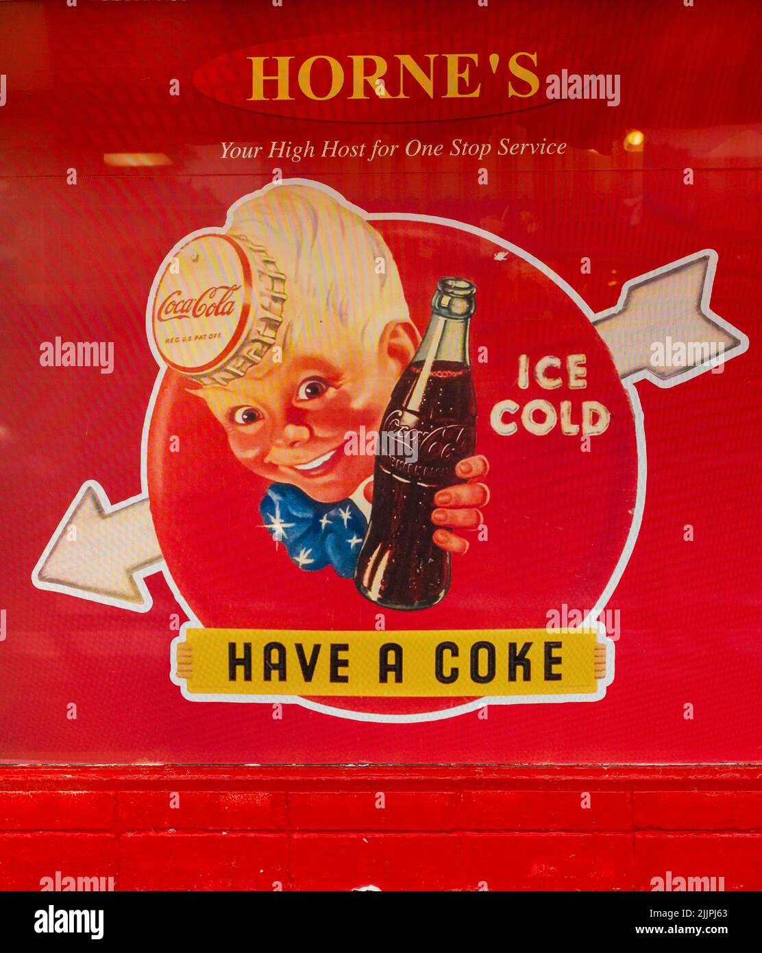 HORNE'S RESTAURANT PORT ROYAL VIRGINIA USA Stock Photo Alamy