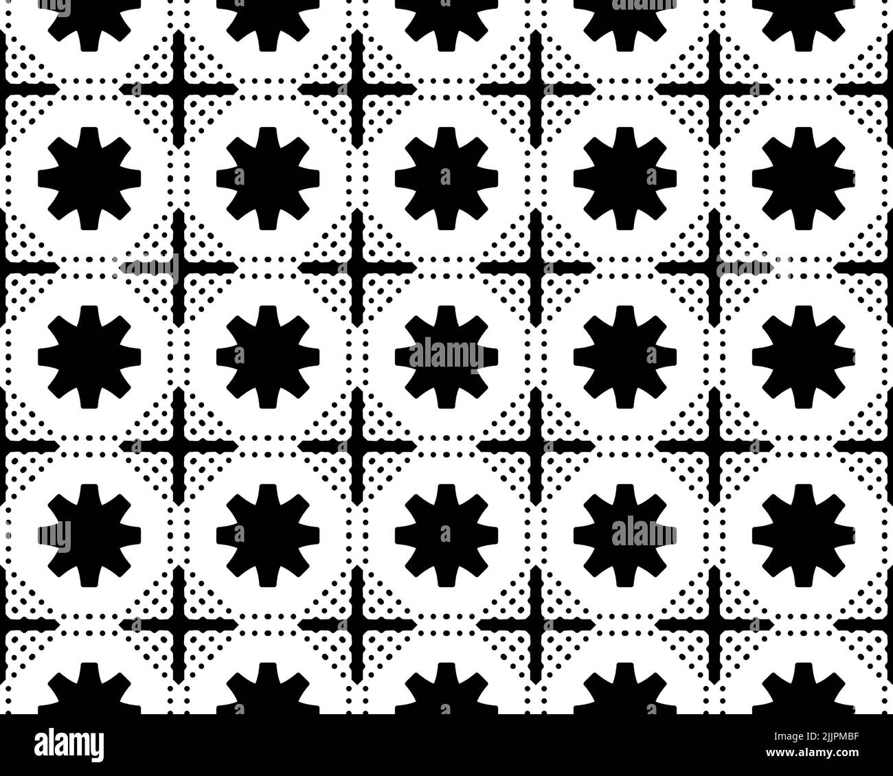 An illustration of seamless tile pattern Stock Photo - Alamy