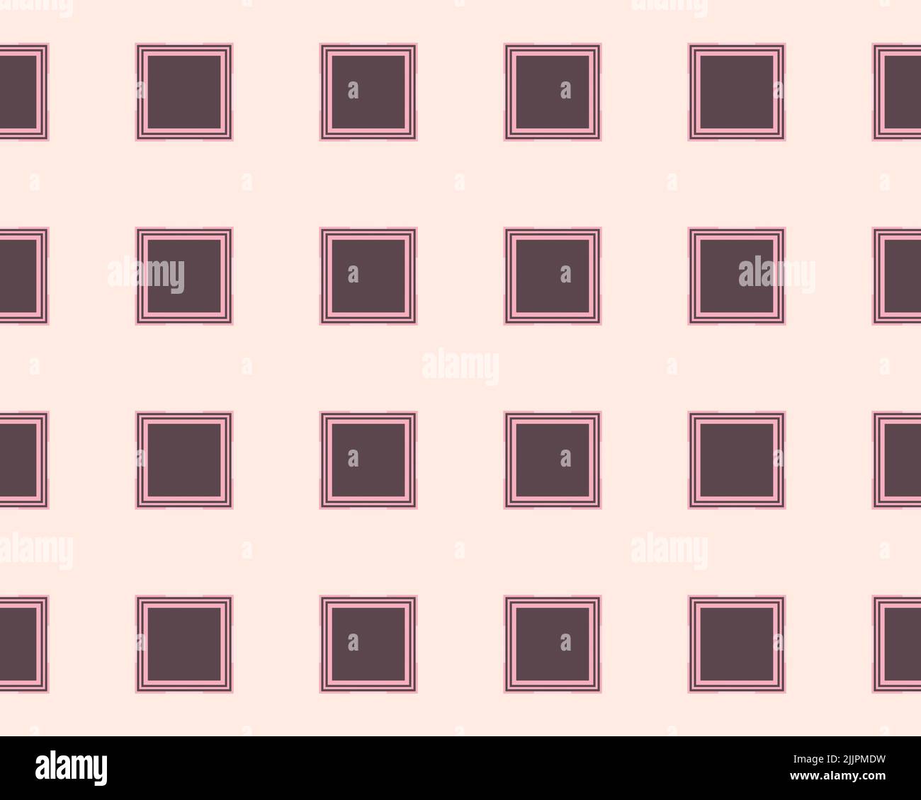An illustration of a seamless tile pattern with silver-gray and pink ...