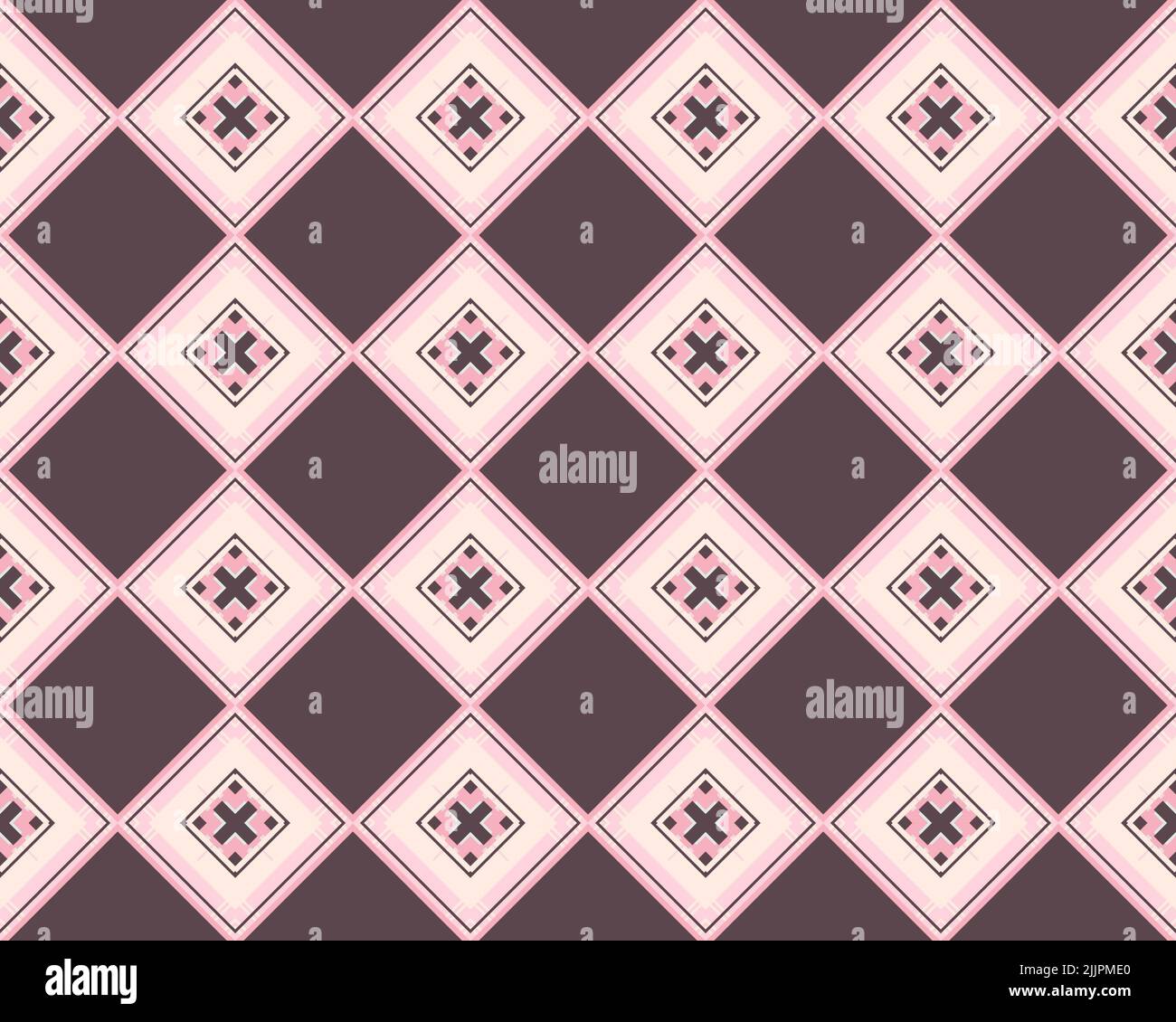 An illustration of seamless tile pattern Stock Photo - Alamy
