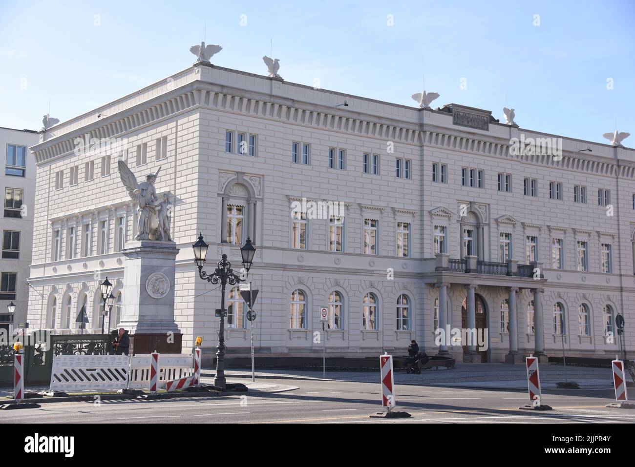 The Alte Kommandantur Historical Buildings In Berlin Germany Stock 