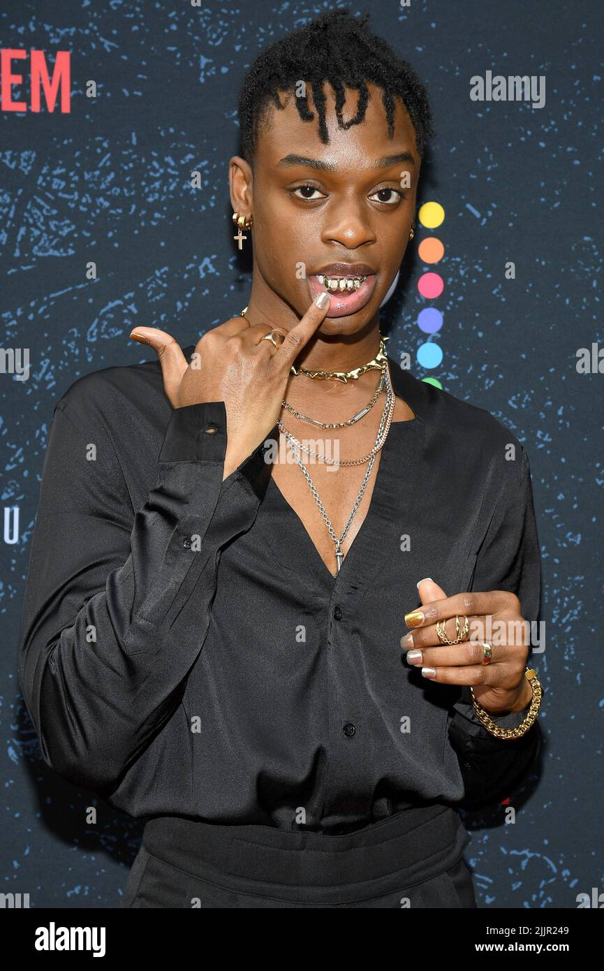 New York, USA. 27th July, 2022. Austin Crute attends the “THEY/THEM