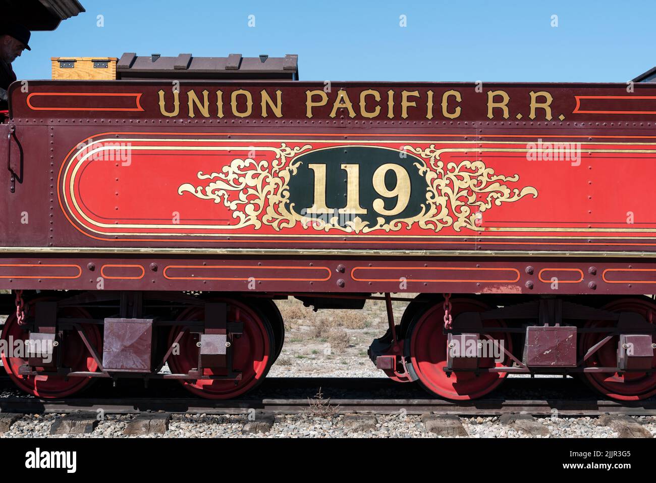 Replica of the golden spike hi-res stock photography and images - Alamy
