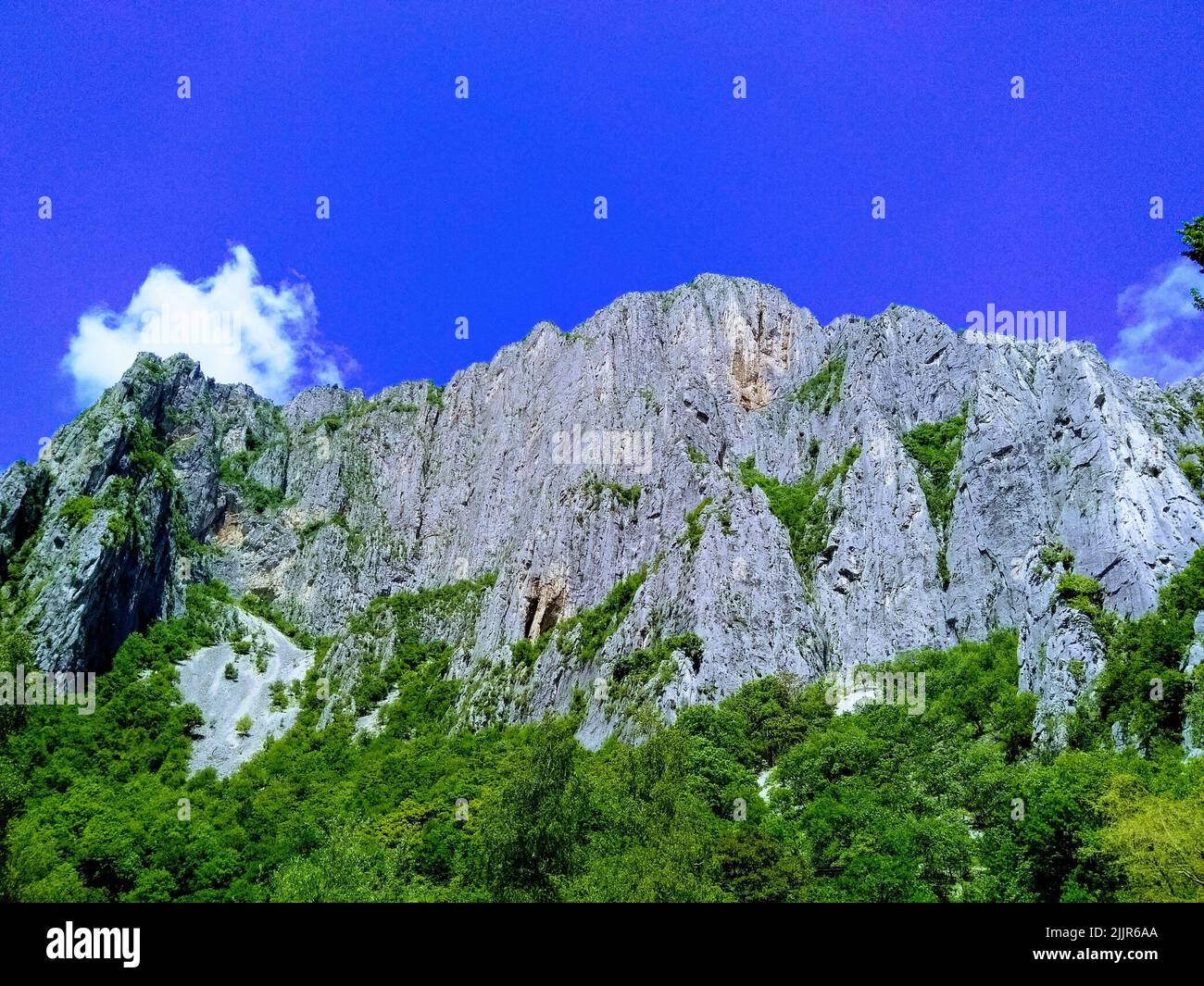 A huge rock formation in Vratsa, Bulgaria Stock Photo - Alamy