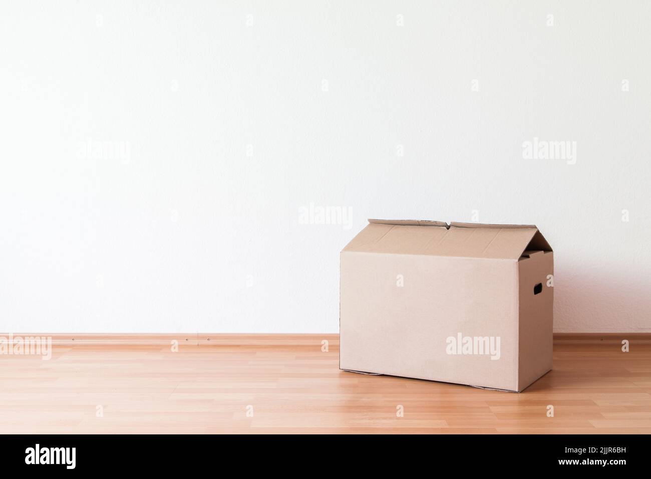 Closeup empty carton box hi-res stock photography and images - Alamy