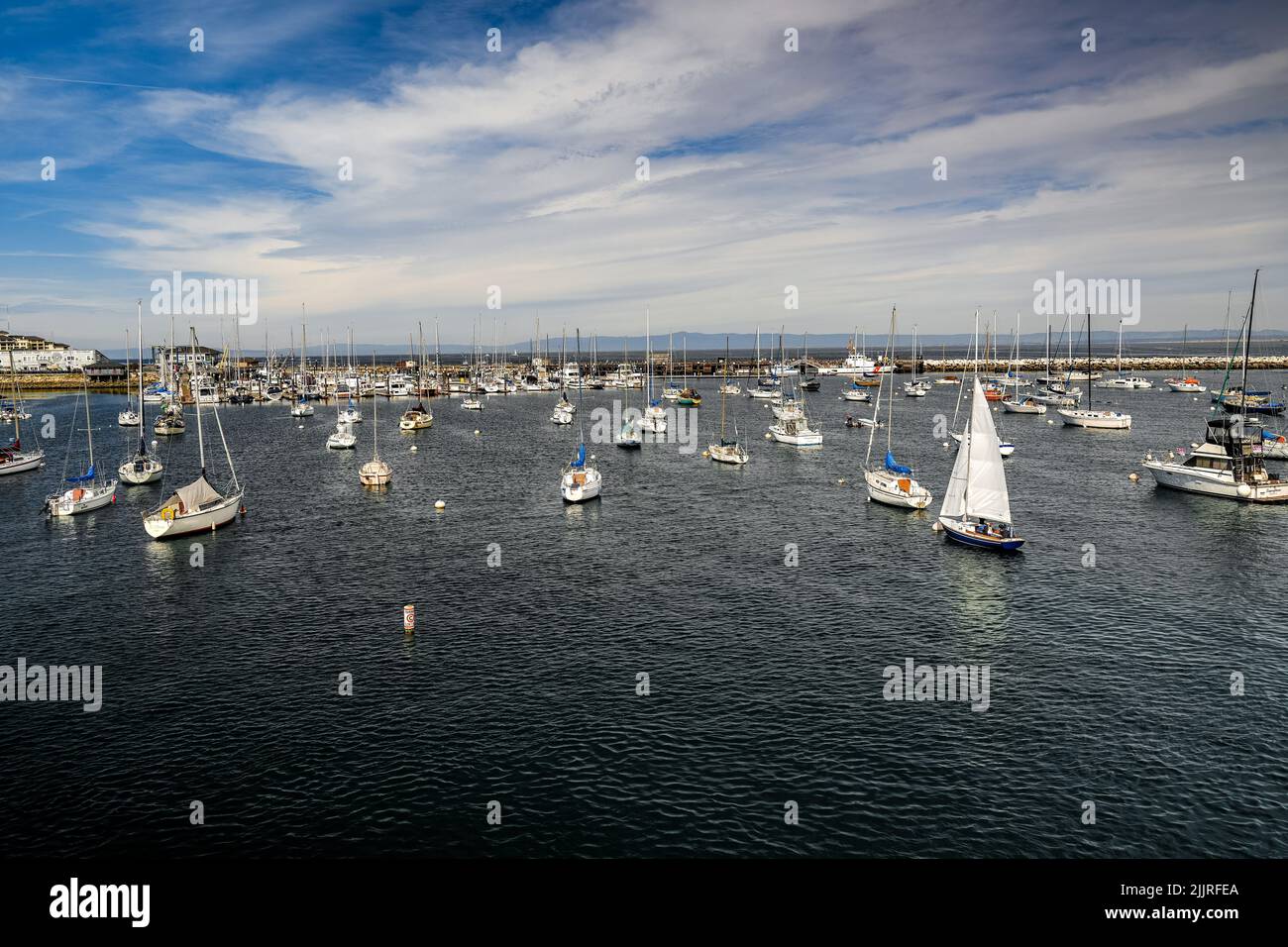 Beautiful shot harbor boats hi-res stock photography and images - Alamy