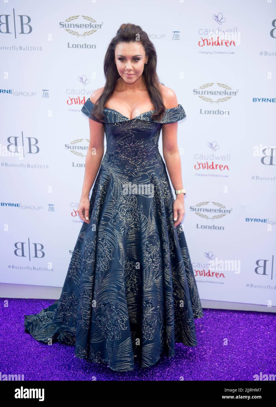 Michelle Heaton at the Caudwell Children Butterfly Ball at Grosvenor