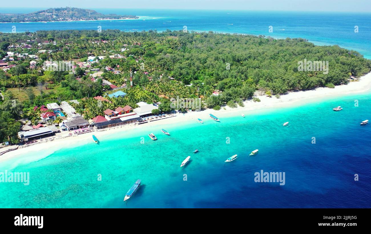 Drone nature marine lagoon beach hi-res stock photography and images ...