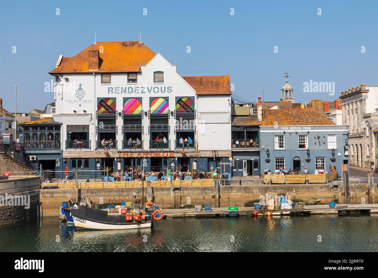 England, Dorset, Weymouth, Weymouth Harbour, Custom House Quay