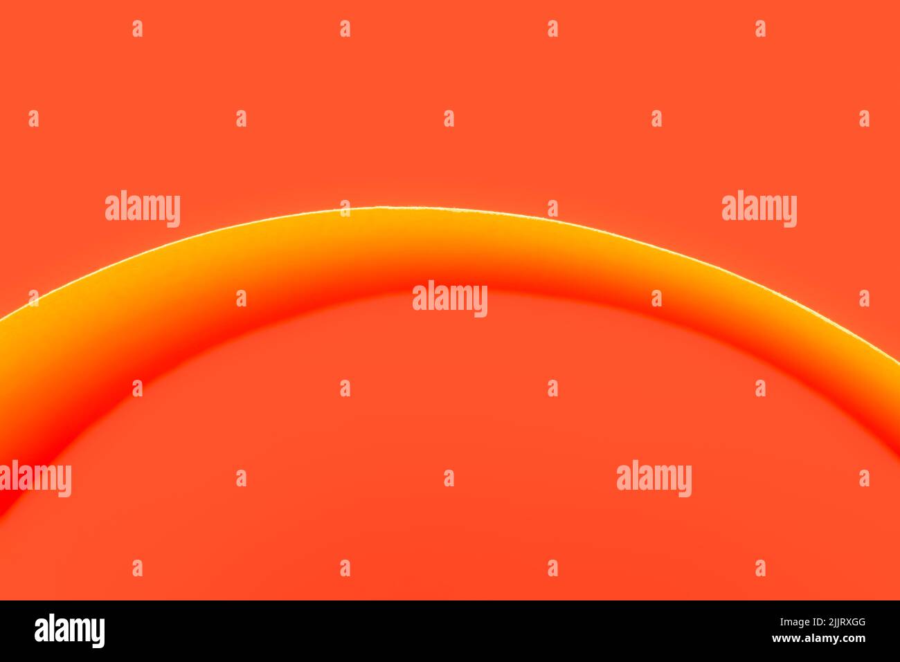 Abstract background with wave. Orange tones Stock Photo