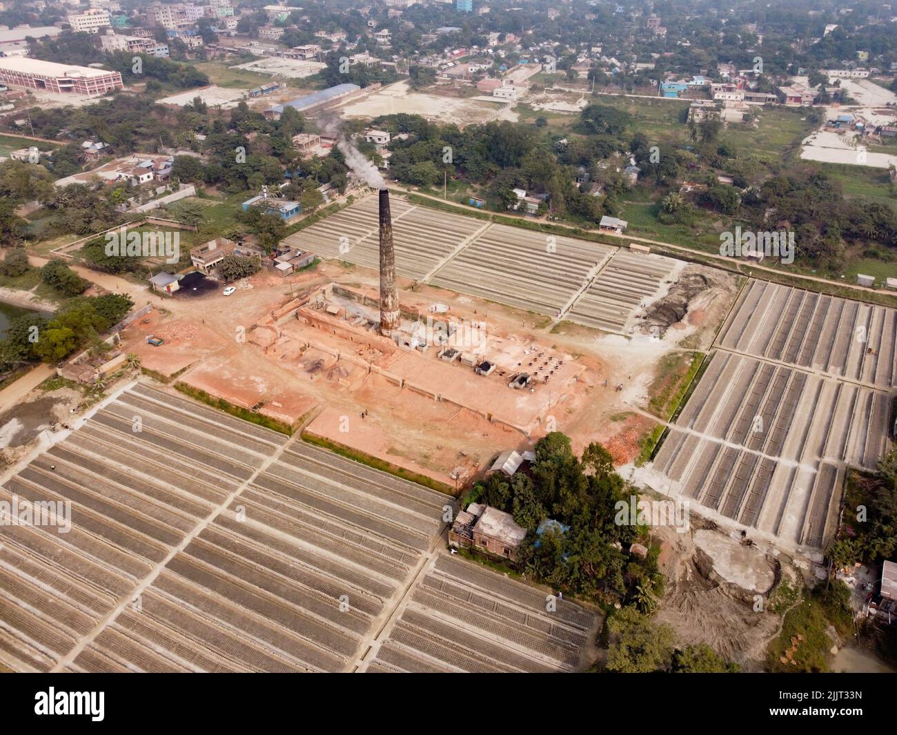 Dhaka, Dhaka, Bangladesh. 28th July, 2022. Aerial view of smoke pouring