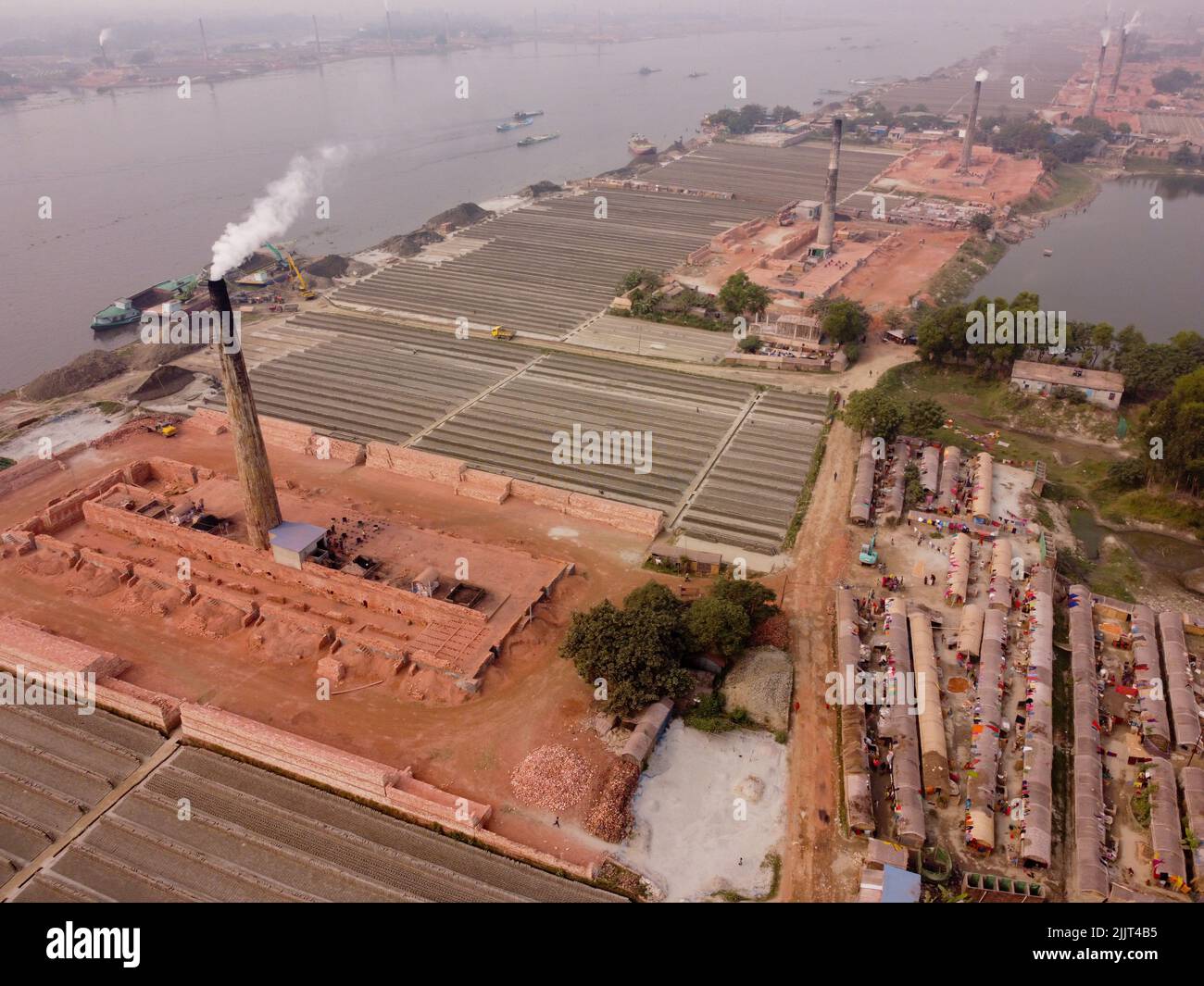 Dhaka, Dhaka, Bangladesh. 28th July, 2022. Aerial view of smoke pouring