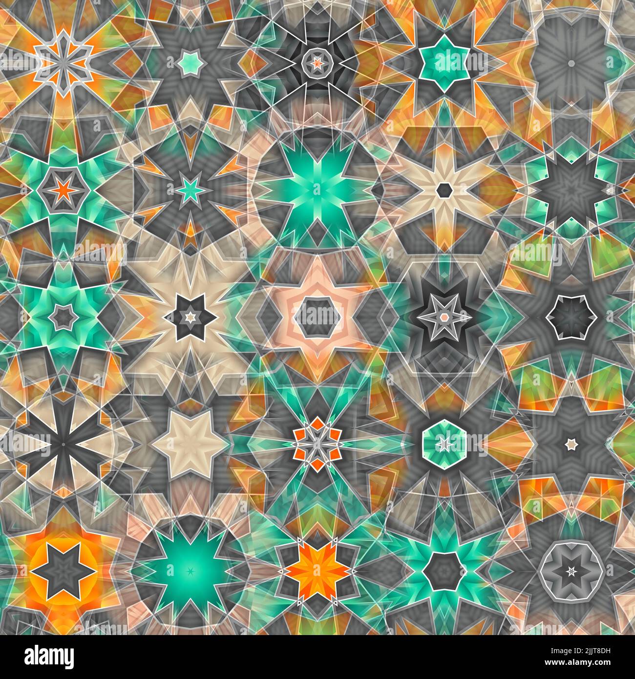 Abstract Computer generated Fractal design. A fractal is a never-ending ...