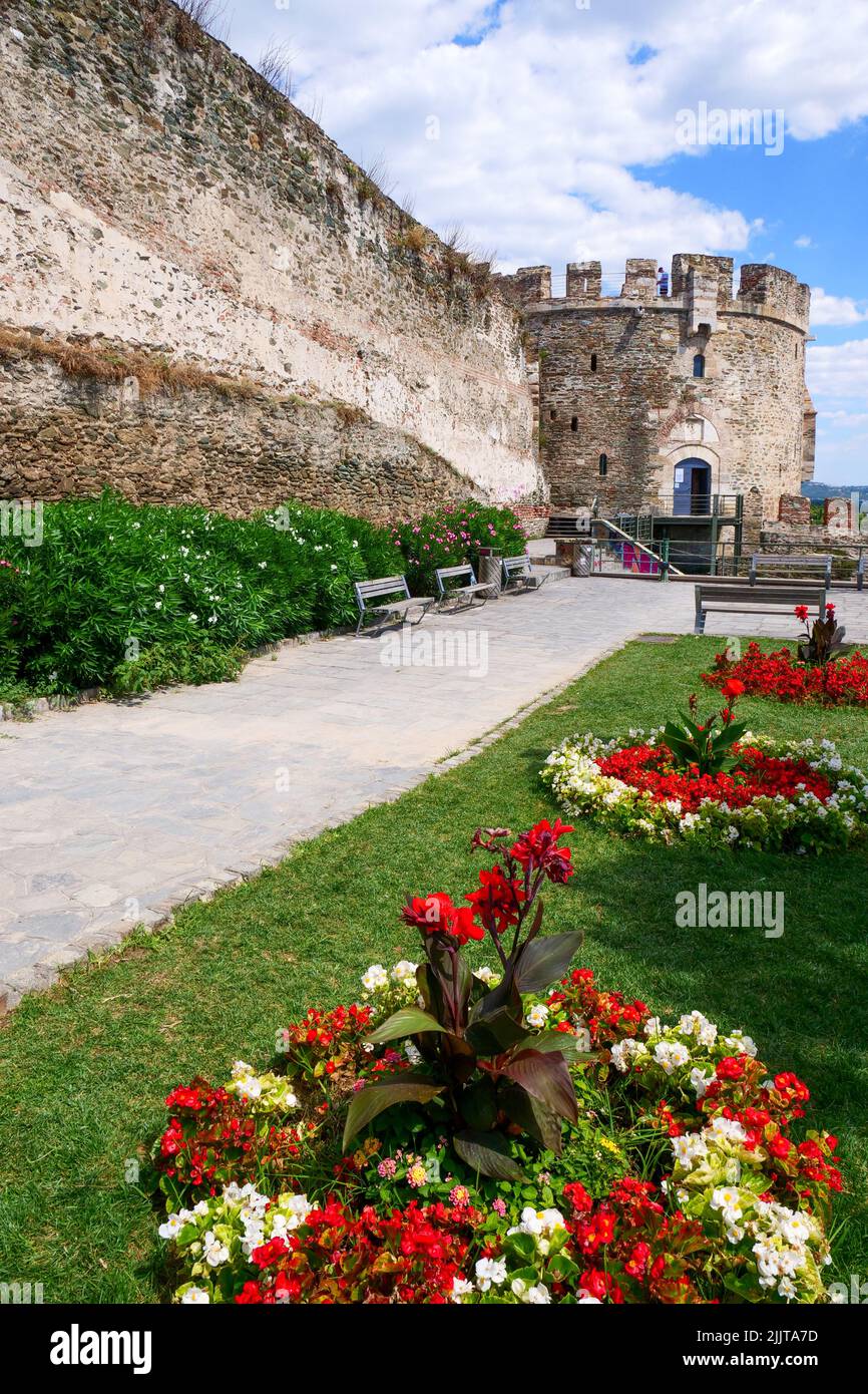 Trigonion Tower, Thessaloniki, Macedonia, Northern Greece Stock Photo