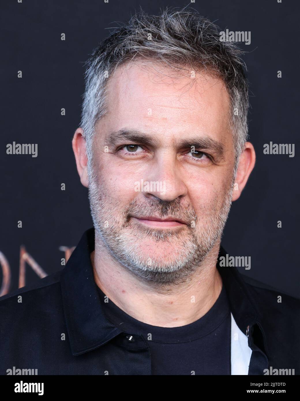 LOS ANGELES, CALIFORNIA, USA - JULY 27: English director Miguel Sapochnik arrives at the World Premiere Of HBO's Original Drama Series 'House Of The Dragon' Season 1 held at the Academy Museum of Motion Pictures on July 27, 2022 in Los Angeles, California, United States. (Photo by Xavier Collin/Image Press Agency) Stock Photo