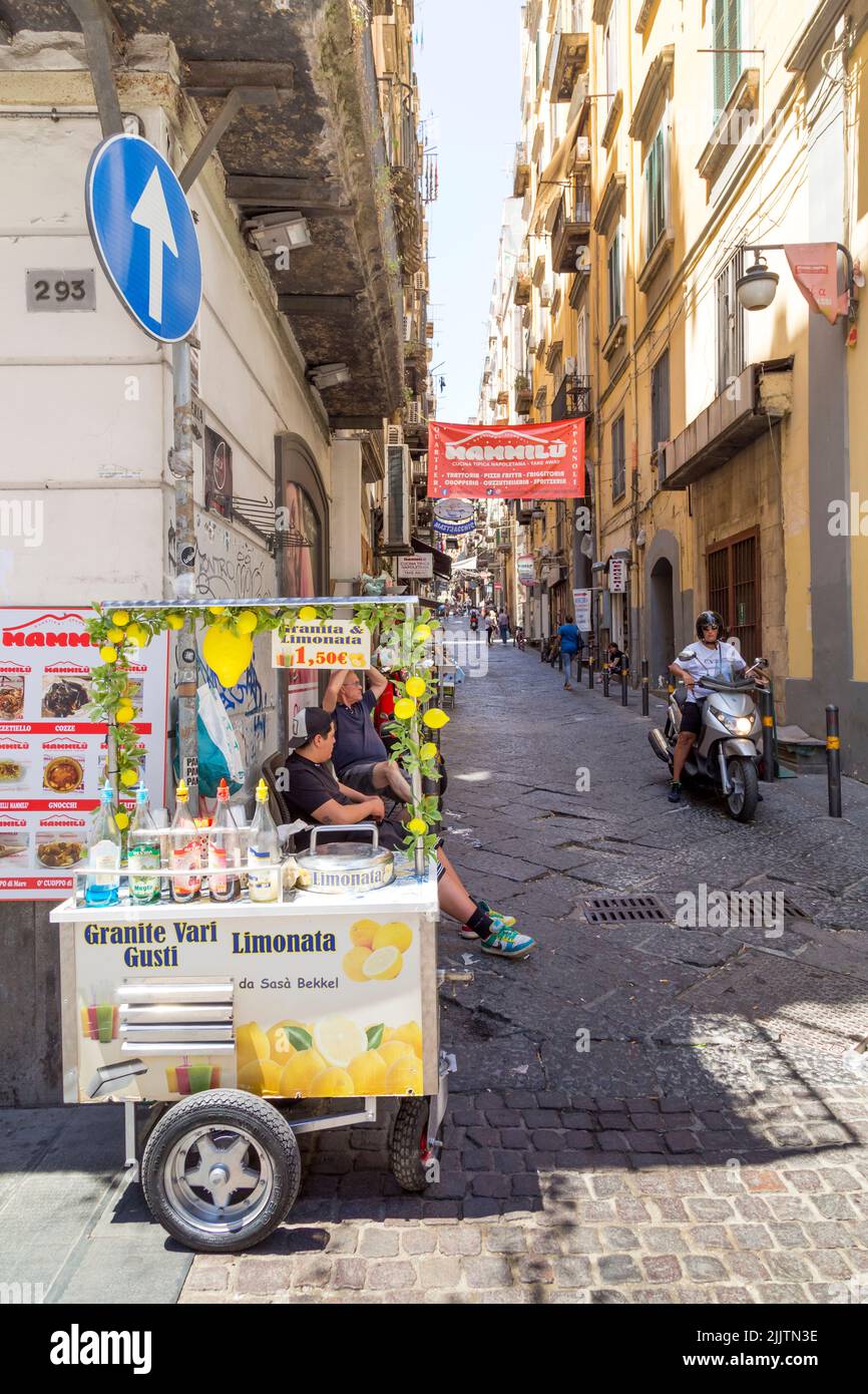 The Spanish Quarter, Naples, Italy Stock Photo Alamy
