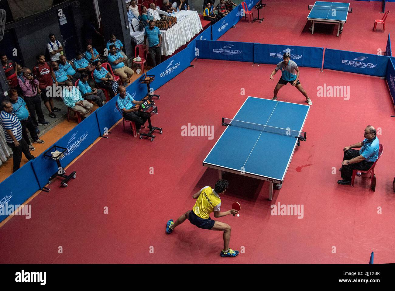 Kolkata, India. 27th July, 2022. Different moments of All Bengal Table