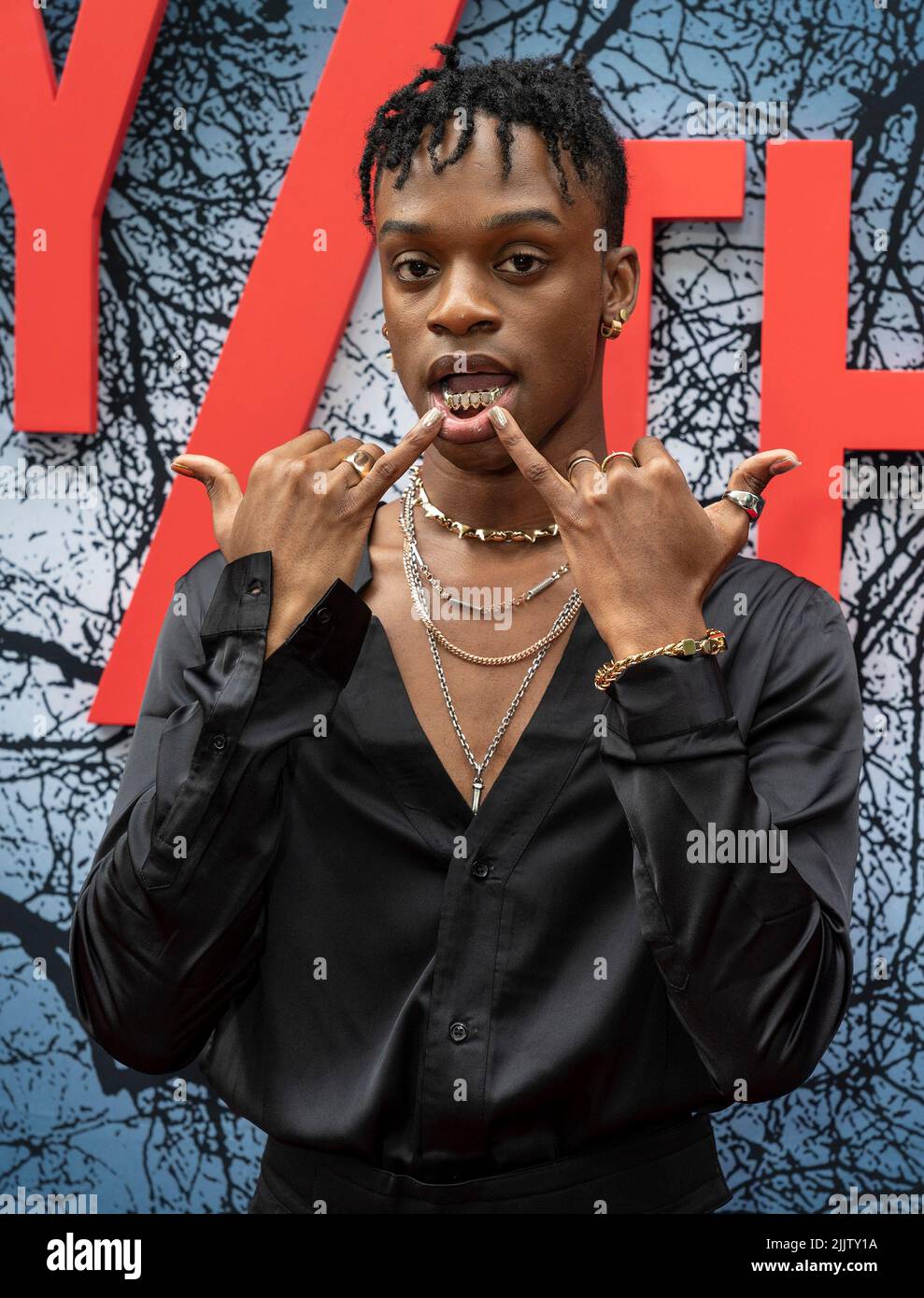 July 27, 2022, New York, New York, United States: Austin Crute attends