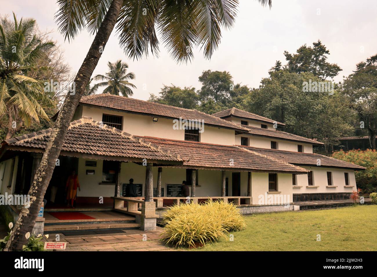 The great Indian poet Kuvempu's house(Malnad House) also called as