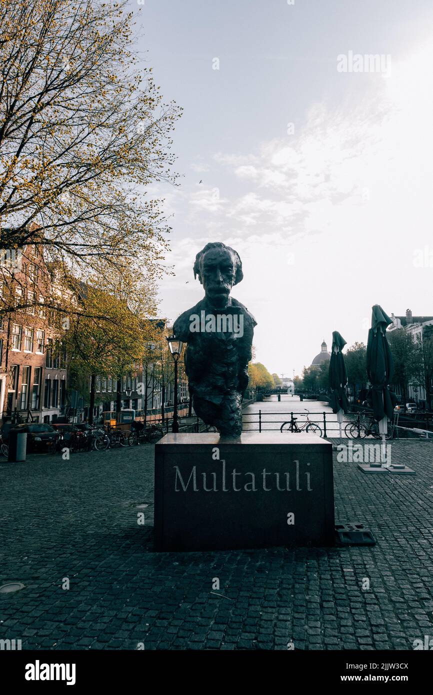 Multatuli Statue Statue netherlands hi-res stock photography and images - Alamy
